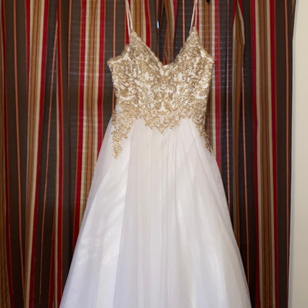 White Formal/Prom Dress